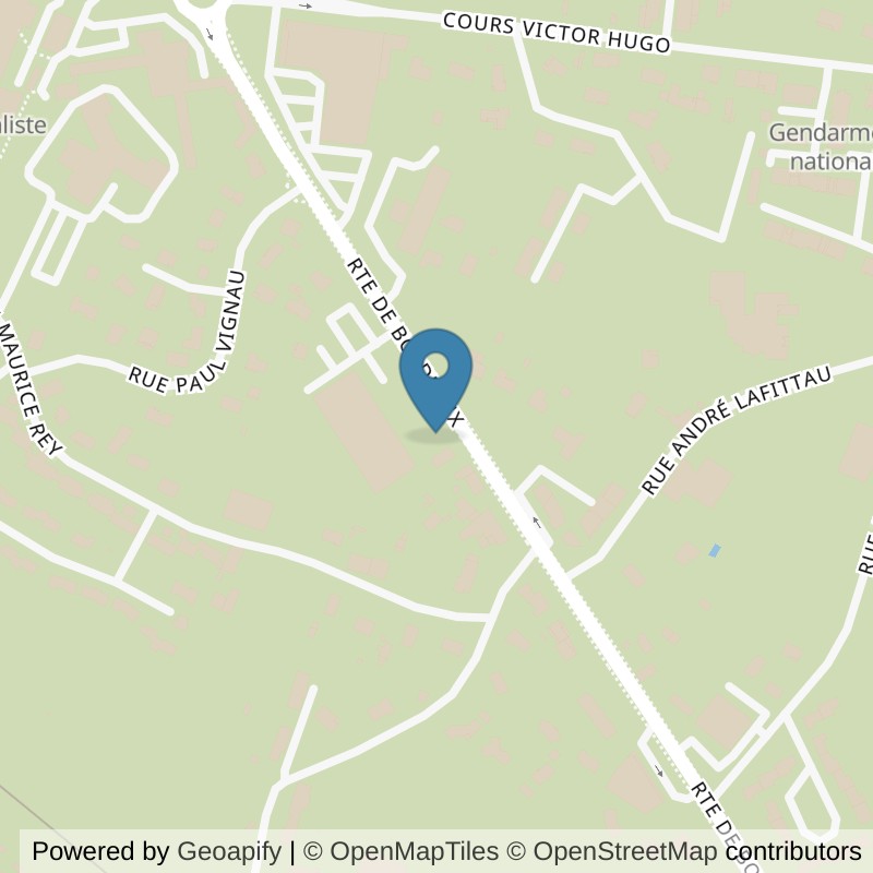 Map: location of L'Appart Fitness Lesparre-Médoc in Lesparre-Médoc