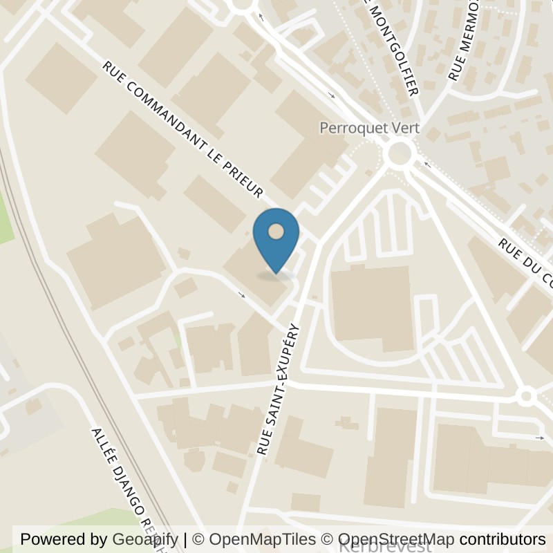 Map: location of L'Appart Fitness Lorient in Lorient
