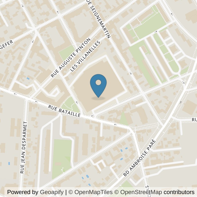 Map: location of L'Appart Fitness Lyon 8 Laënnec in Lyon