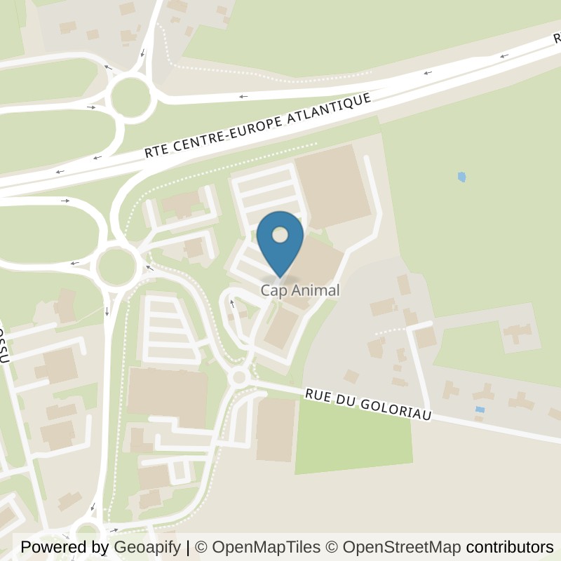 Map: location of L'Appart Fitness Paray-le-Monial in Paray-le-Monial