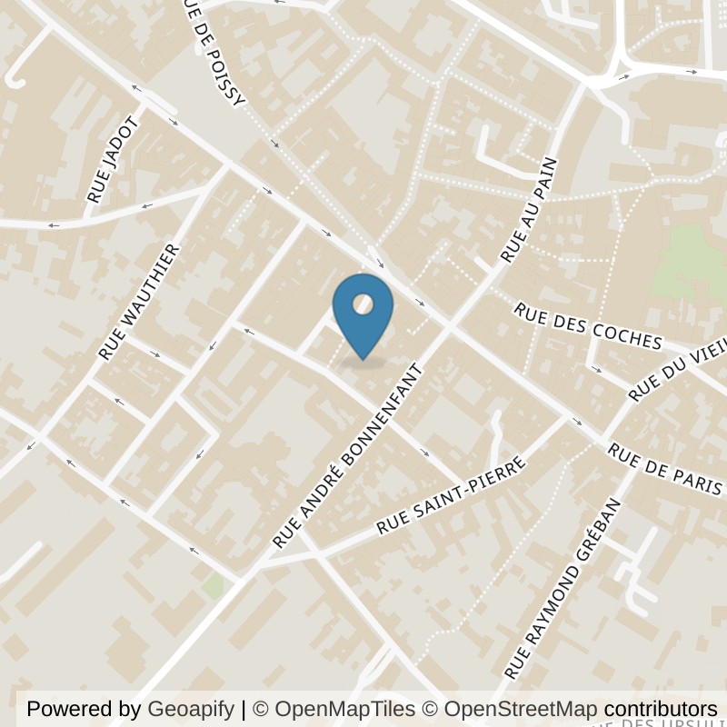 Map: location of L'Appart Fitness Saint-Germain-en-Laye in Saint-Germain-en-Laye