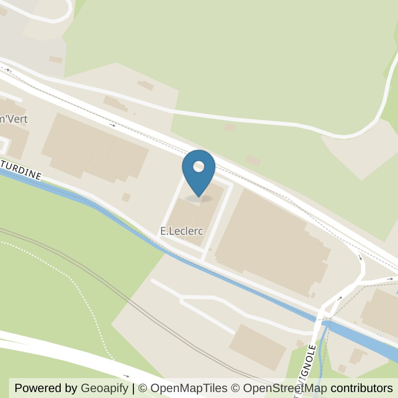 Map: location of L'Appart Fitness Tarare in Tarare