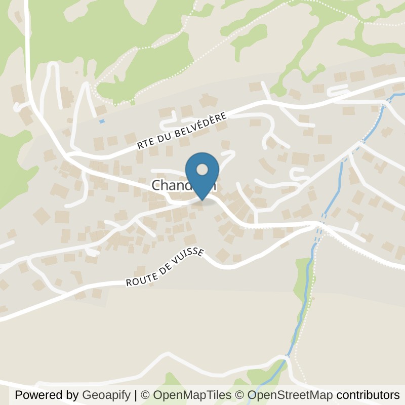 Map: location of Le Coin in Chandolin-près-Savièse