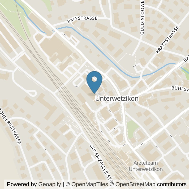 Map: location of LE GYM Wetzikon in Wetzikon