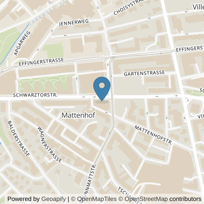 Map: location of Let's Go Fitness Bern (Lady) in Bern