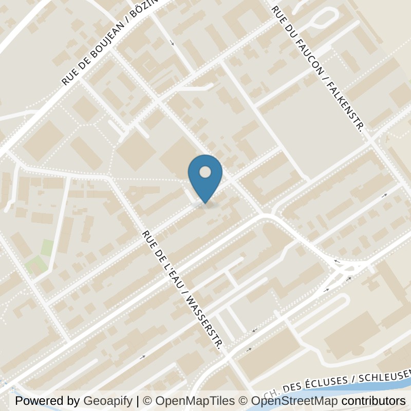 Map: location of Let's Go Fitness Bienne (Gurzelen) in Biel/Bienne