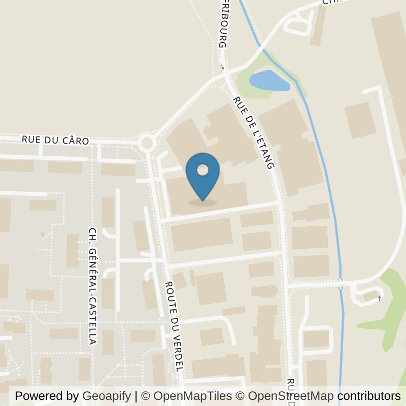 Map: location of Let's Go Fitness Bulle (Verdel) in Bulle