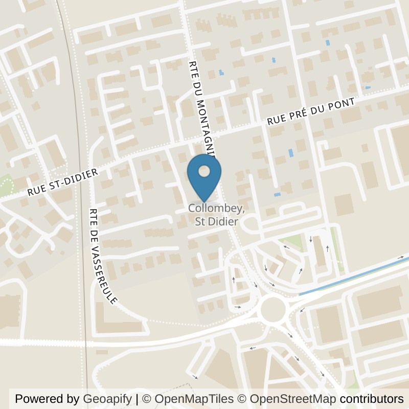 Map: location of Let's Go Fitness Collombey in Collombey