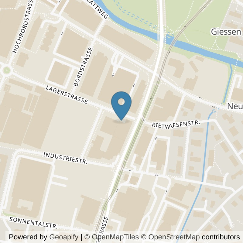 Map: location of Let's Go Fitness Dübendorf in Dübendorf