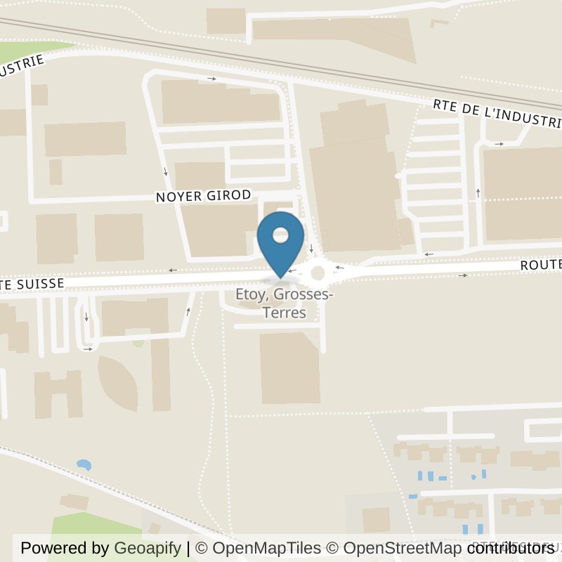 Map: location of Let's Go Fitness Etoy in Etoy