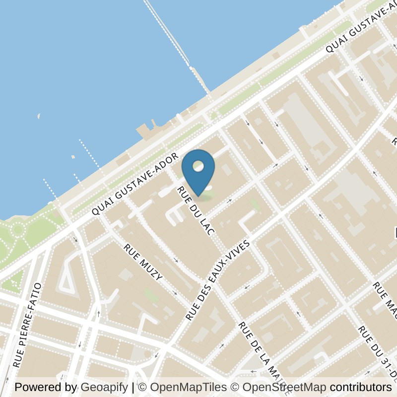 Map: location of Let's Go Fitness Genève (Eaux-Vives) in Genf