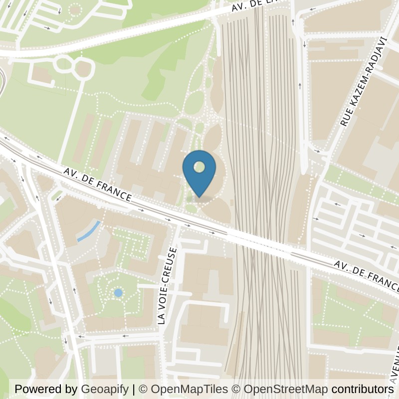 Map: location of Let's Go Fitness Genève (Nations) in Genf
