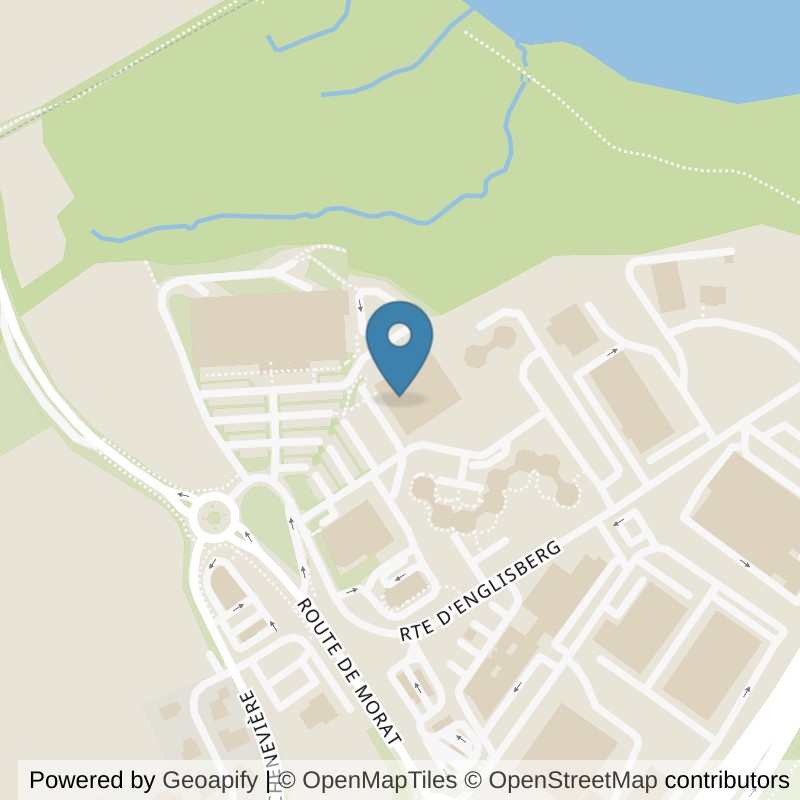 Map: location of Let's Go Fitness Granges-Paccot in Granges-Paccot