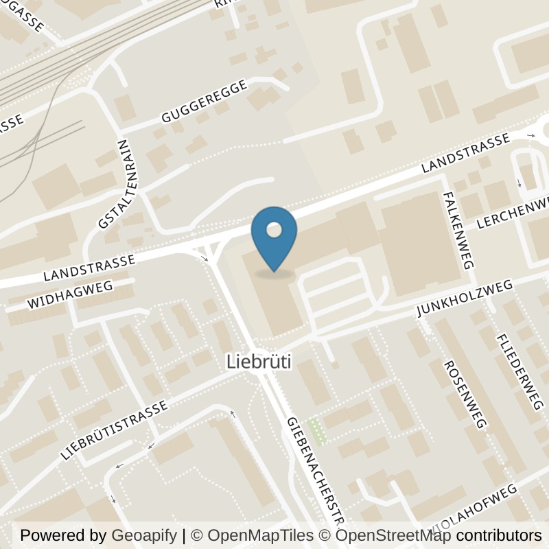 Map: location of Let's Go Fitness Kaiseraugst in Kaiseraugst