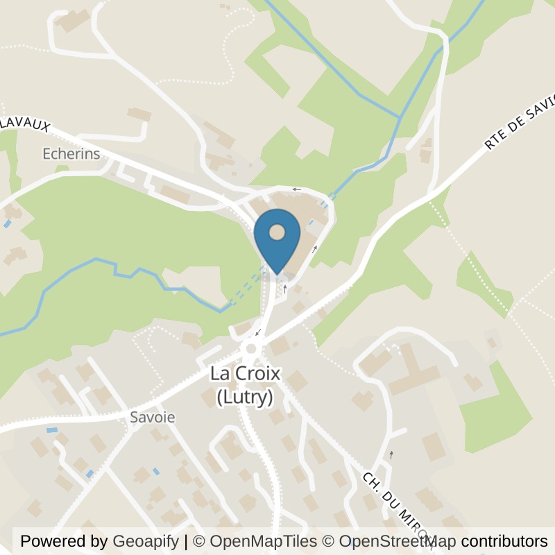 Map: location of Let's Go Fitness La Croix-sur-Lutry in La Croix-sur-Lutry