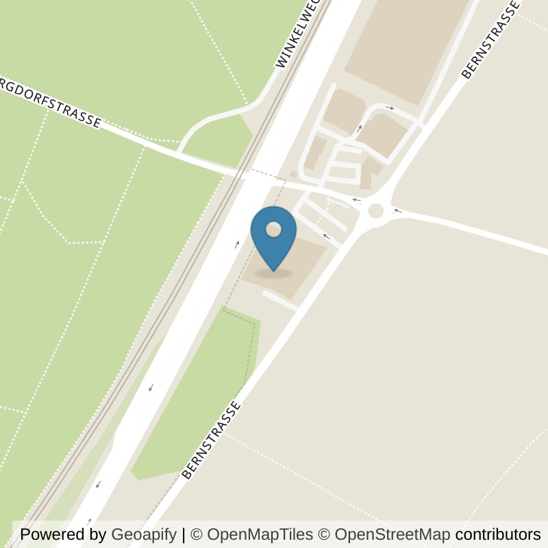 Map: location of Let's Go Fitness Lyssach in Lyssach
