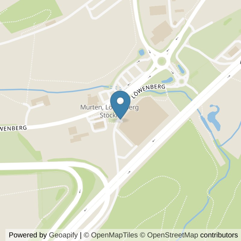 Map: location of Let's Go Fitness Murten in Murten