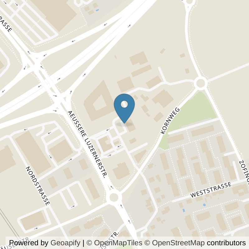Map: location of Let's Go Fitness Oftringen in Oftringen
