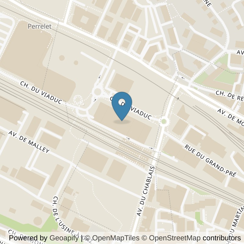 Map: location of Let's Go Fitness Prilly-Malley in Prilly