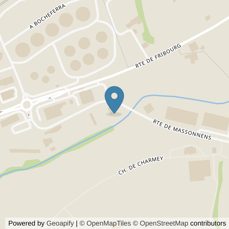 Map: location of Let's Go Fitness Romont in Romont