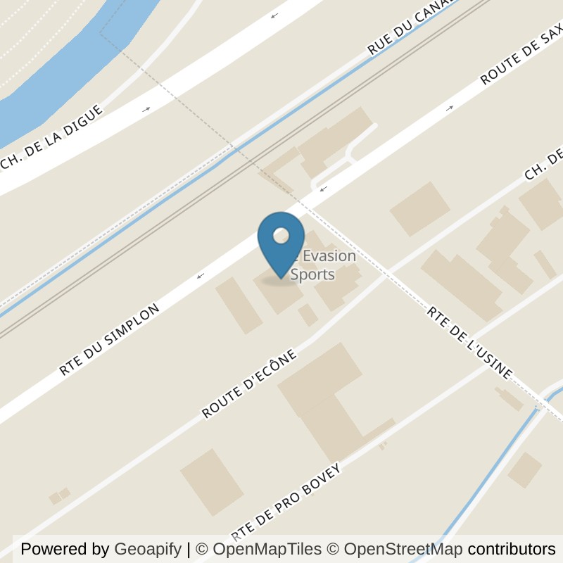 Map: location of Let's Go Fitness Saxon in Saxon
