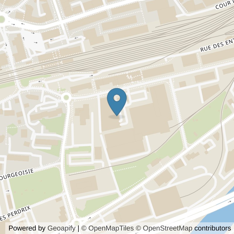 Map: location of Let's Go Fitness Sion (Industrie) in Sion