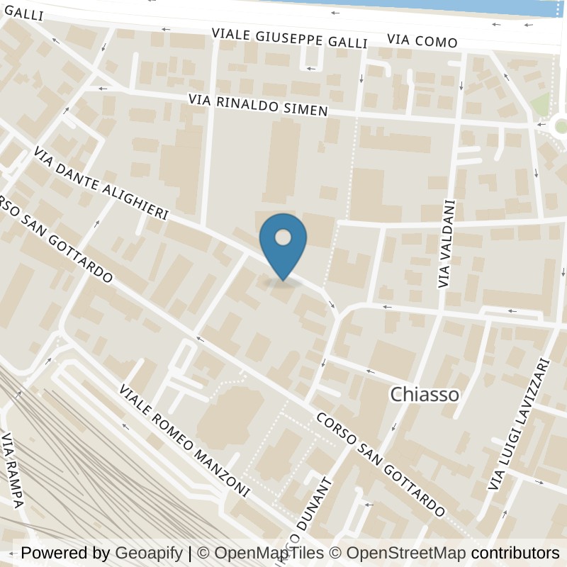 Map: location of Life Club - Open 24H in Chiasso