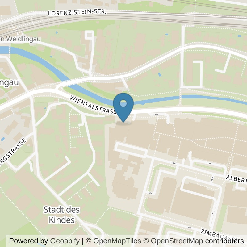 Map: location of Life Line Fitness- und Sun-Studio GmbH in Wien