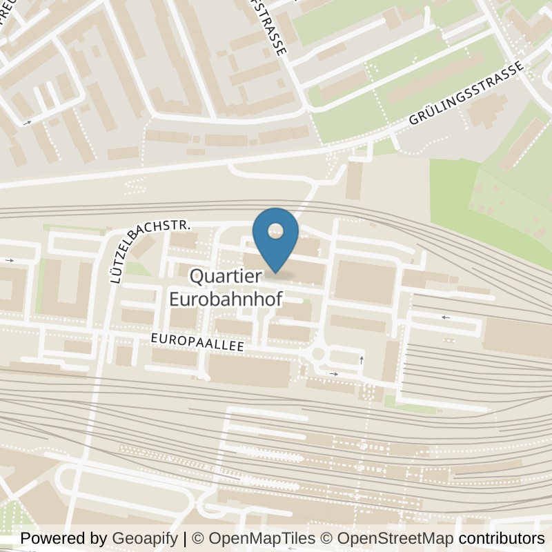 Map: location of LIFE X Club Saarbrücken Europaallee in Saarbrücken