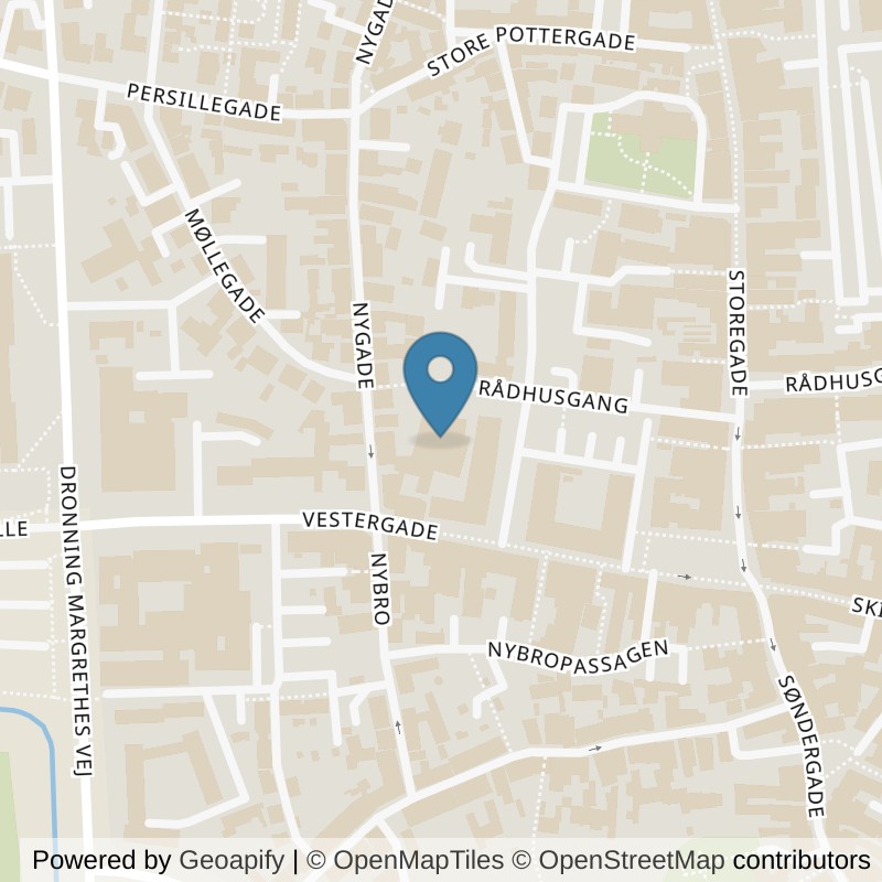 Map: location of Local Fitness Aabenraa - Nygade in Aabenraa