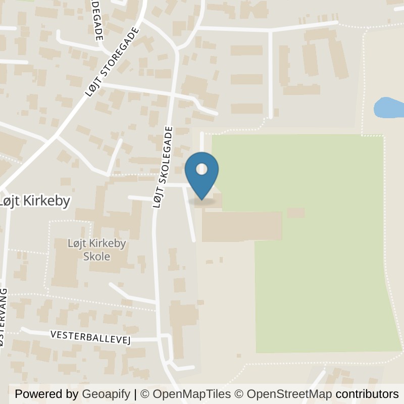 Map: location of Local Fitness Løjt in Aabenraa