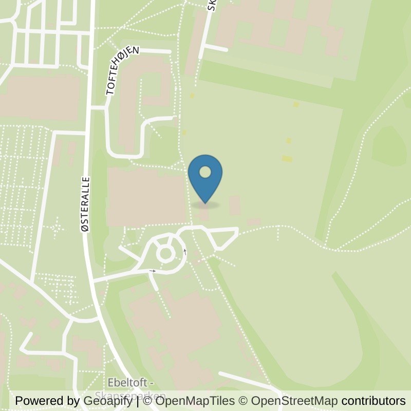 Map: location of Local Fitness Ebeltoft in Ebeltoft