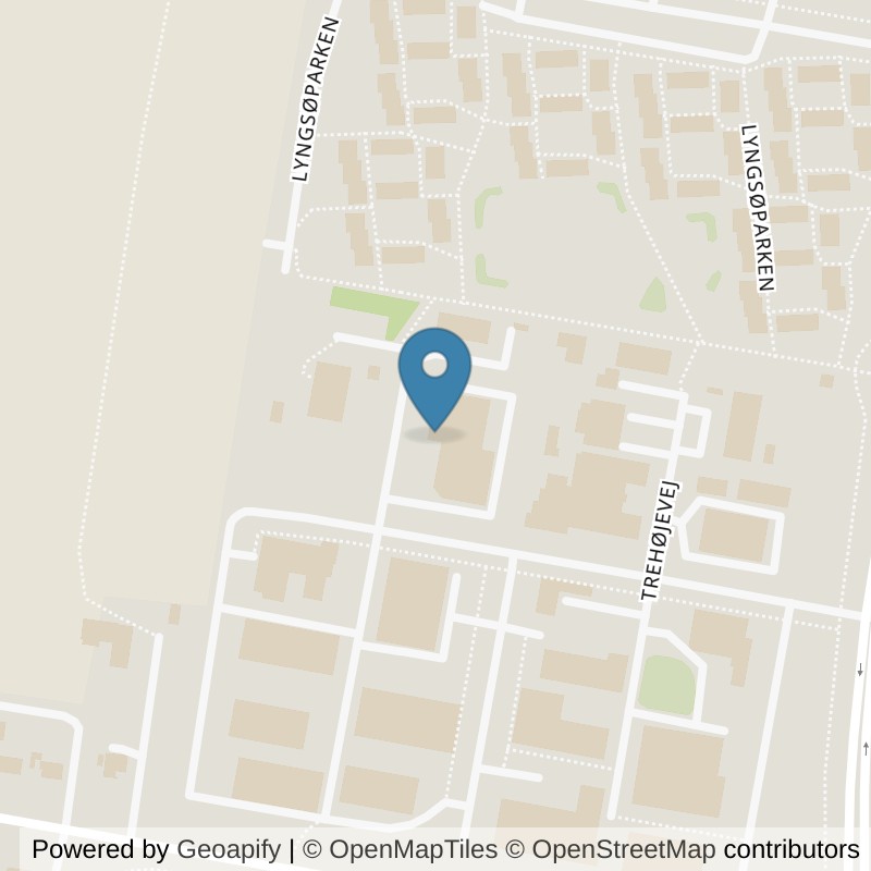 Map: location of Local Fitness Grindsted in Grindsted