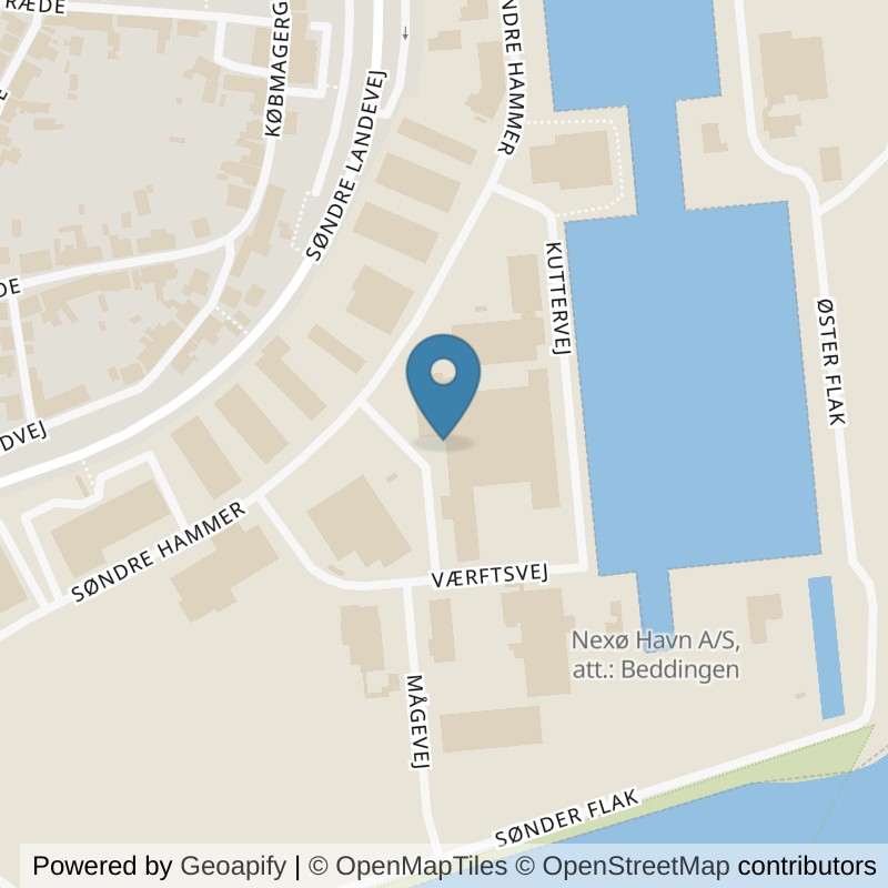 Map: location of Local Fitness Nexø in Nexø