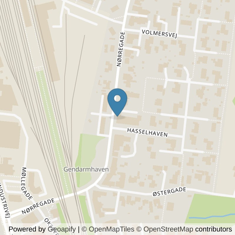 Map: location of Local Fitness Padborg in Padborg