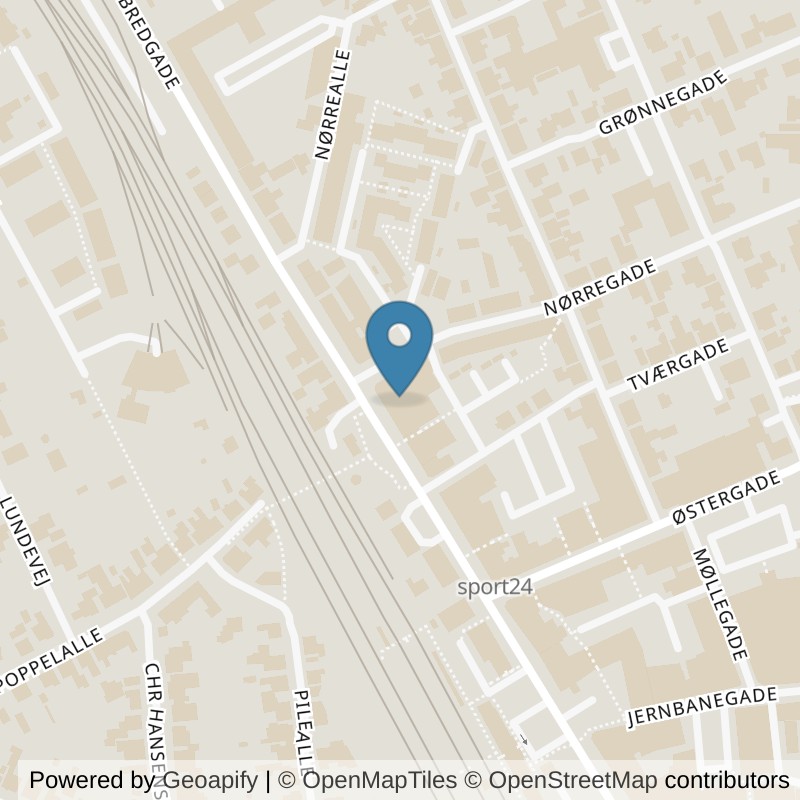Map: location of Local Fitness Skjern in Skjern