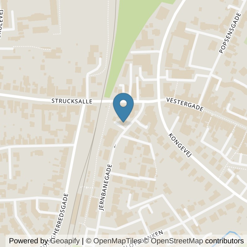 Map: location of Local Fitness Tønder in Tønder