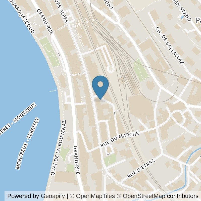 Map: location of LOFT K in Montreux