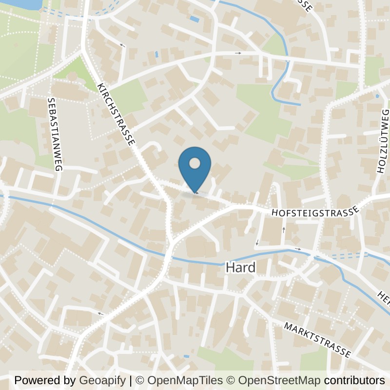 Map: location of LONGEVITY PERSONAL CENTER by Nina Keck in Hard