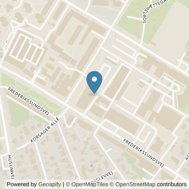 Map: location of LOOP Brønshøj in Brønshøj