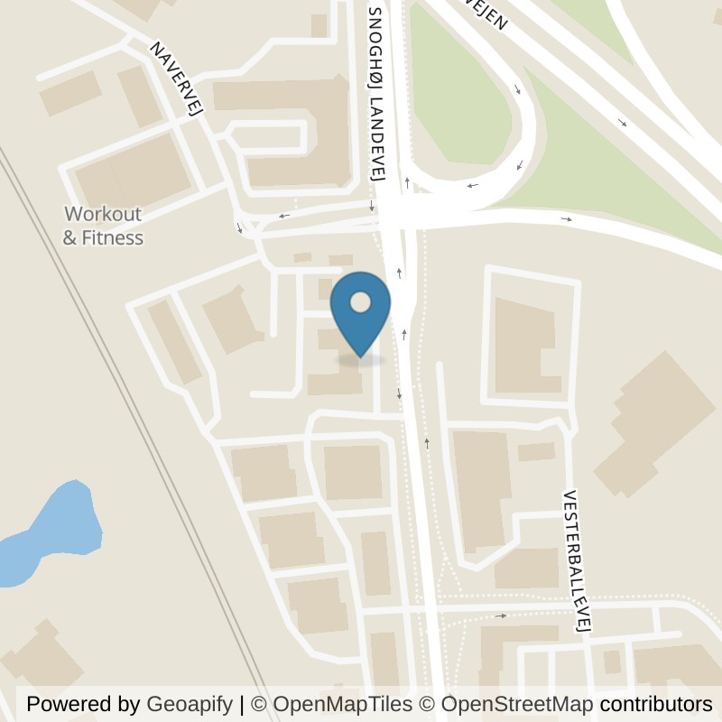 Map: location of LOOP Fredericia in Fredericia