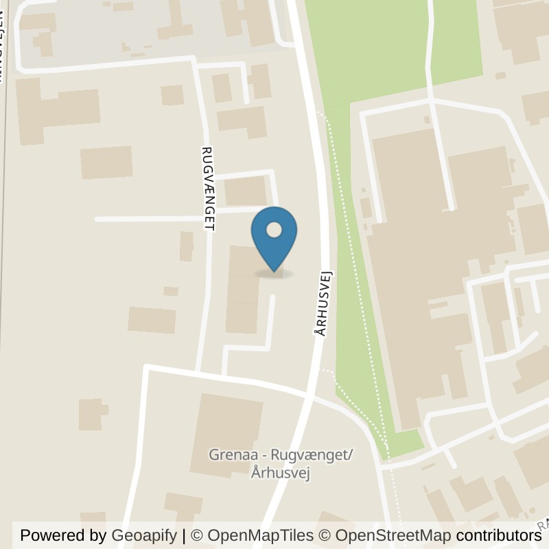 Map: location of LOOP Grenaa in Grenaa