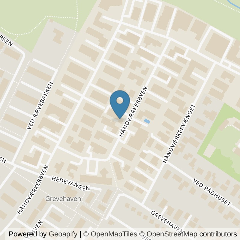 Map: location of LOOP Greve in Greve