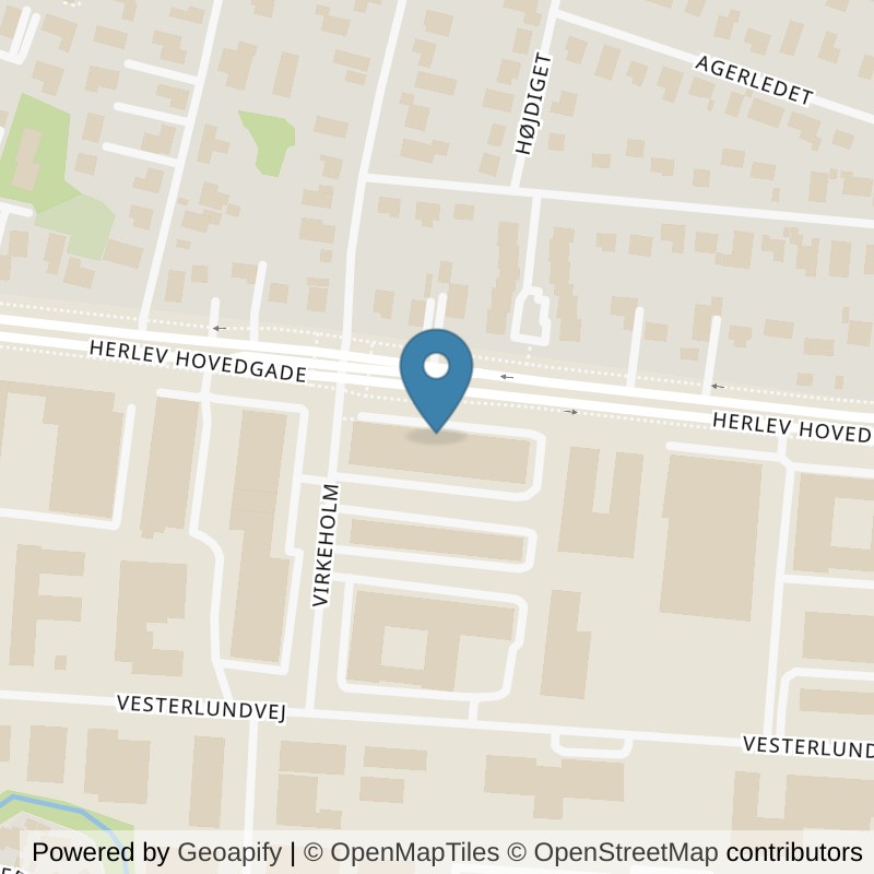 Map: location of LOOP Herlev in Herlev