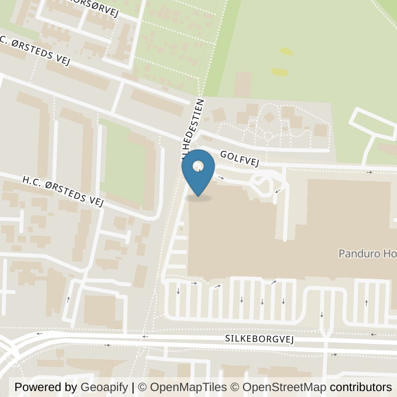 Map: location of LOOP Herning in Herning