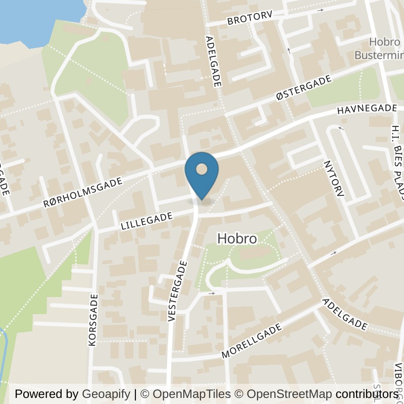 Map: location of LOOP Hobro in Hobro
