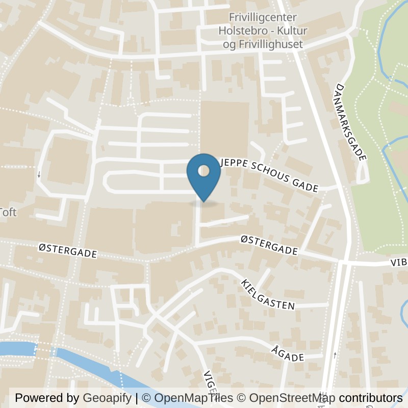 Map: location of LOOP Holstebro in Holstebro