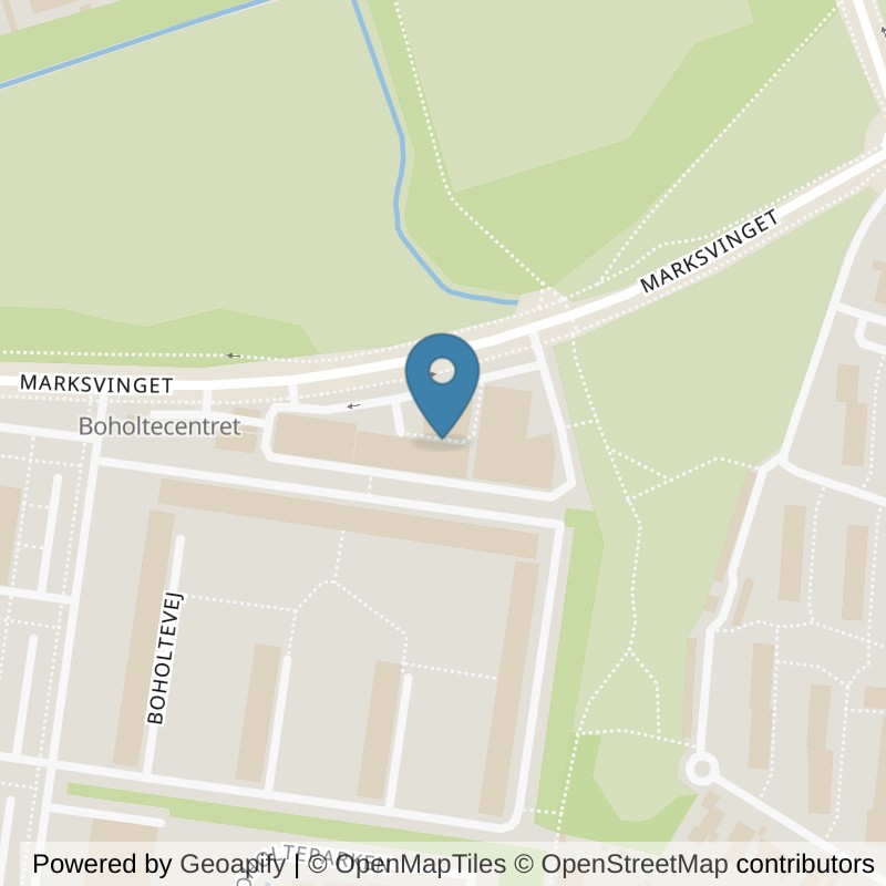 Map: location of LOOP Køge in Køge