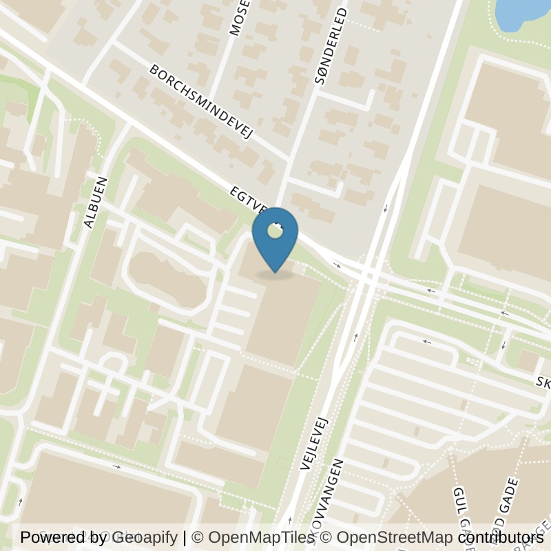 Map: location of LOOP Kolding in Kolding