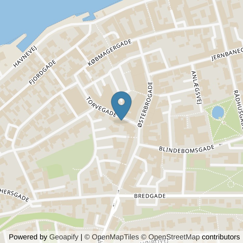 Map: location of LOOP Løgstør in Løgstør